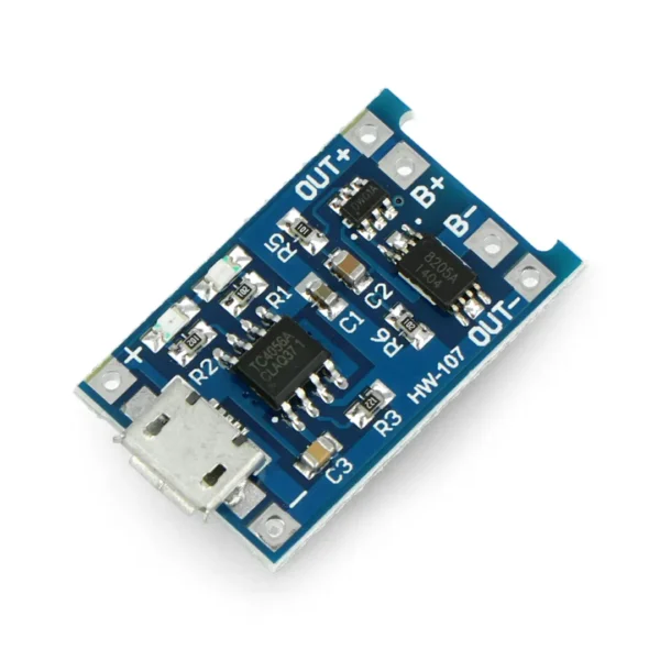 TP4056 Based Lithium-Ion Battery Charging Module