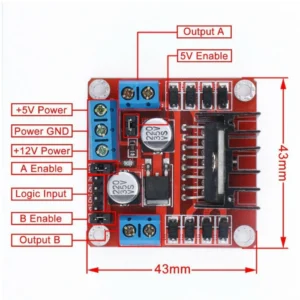 L298N Motor Driver Module 2A
