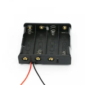4 Cell 18650 Lithium Battery Holder