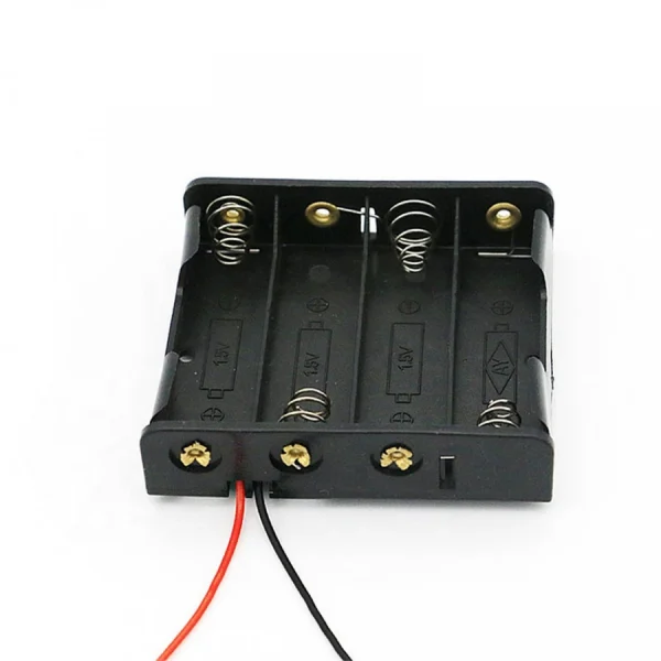 4 Cell 18650 Lithium Battery Holder