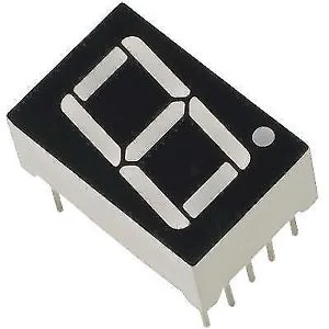 7 Segment Common Anode Display