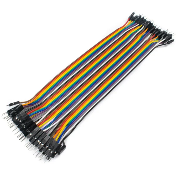 Male to Male Jumper Wires (20cm) 40pcs