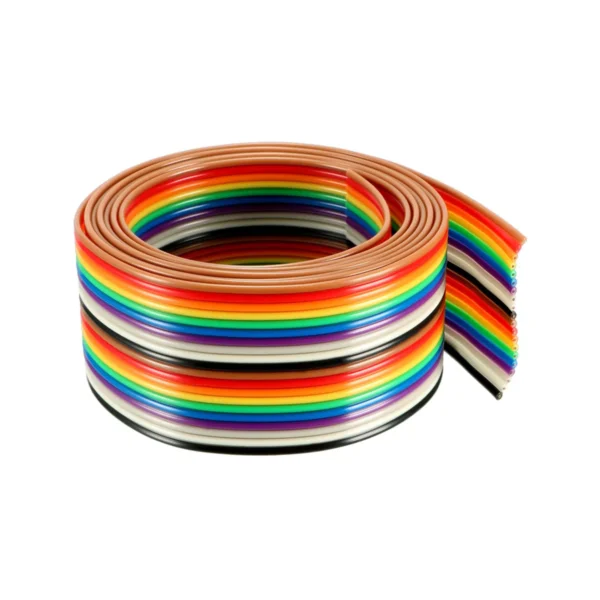 40 Pin Rainbow Wire Pure Copper 1meter